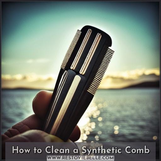 How to Clean a Synthetic Comb