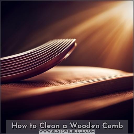 How to Clean a Wooden Comb