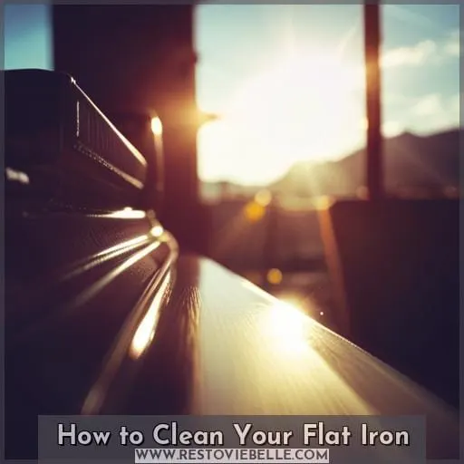 How to Clean Your Flat Iron