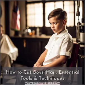 how to cut a boys hair