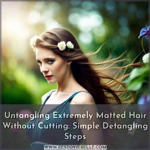 how to detangle severely matted hair how to detangle severely matted hair