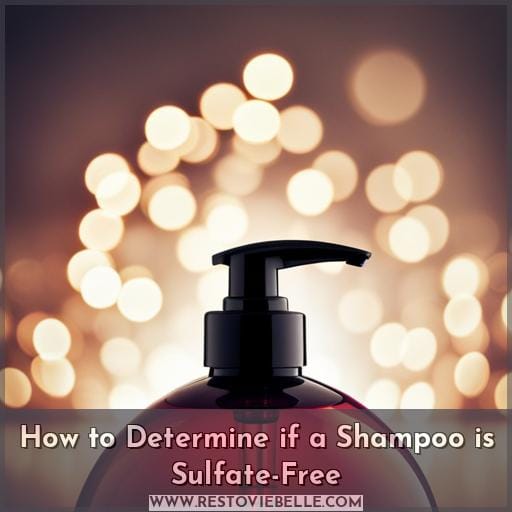 How to Determine if a Shampoo is Sulfate-Free