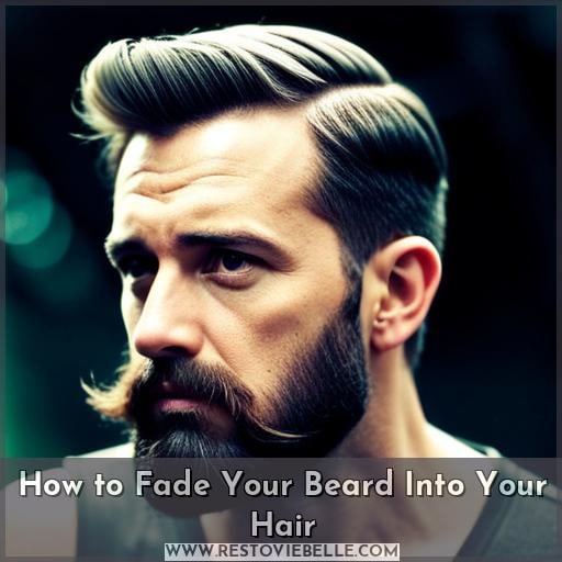 How to Fade Your Beard Into Your Hair