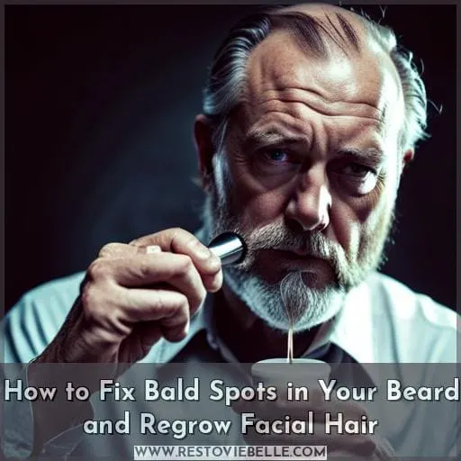how to fix bald spots on beard