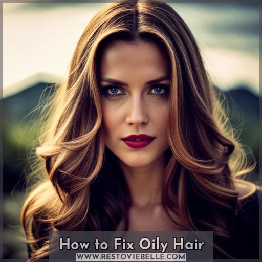 How to Fix Oily Hair