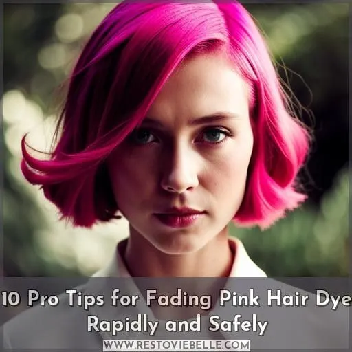 how to get pink hair dye out of hair