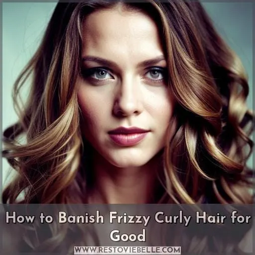 how to get rid of frizzy curly hair