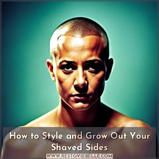 how to grow out shaved sides