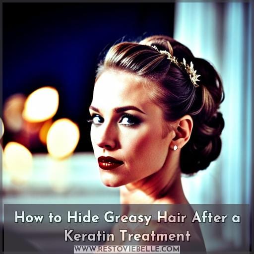 How to Hide Greasy Hair After a Keratin Treatment