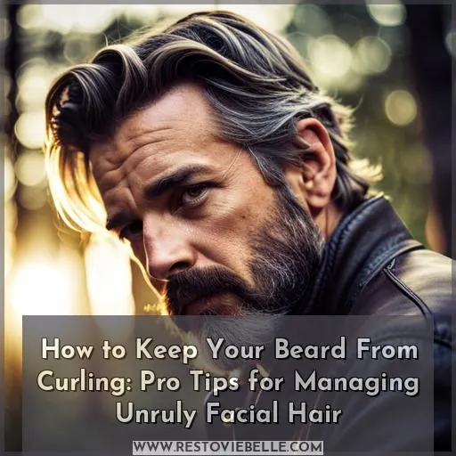 how to keep beard from curling