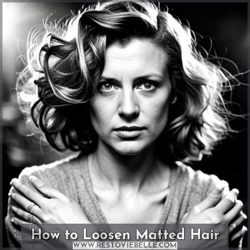 How to Loosen Matted Hair How to Loosen Matted Hair