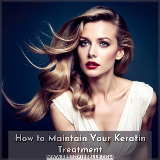 How to Maintain Your Keratin Treatment
