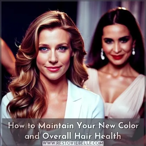 How to Maintain Your New Color and Overall Hair Health