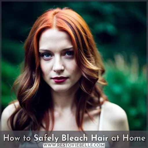How to Safely Bleach Hair at Home