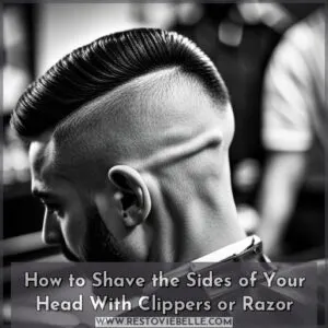 how to shave sides of head