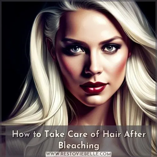 How to Take Care of Hair After Bleaching