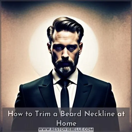 How to Trim a Beard Neckline at Home