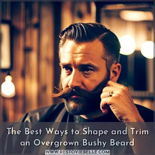 how to trim a bushy beard