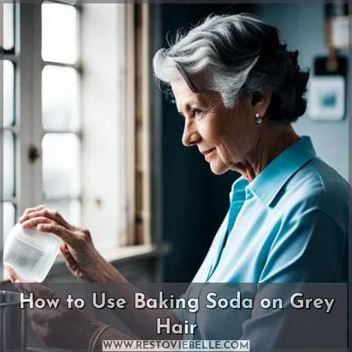 How to Use Baking Soda on Grey Hair