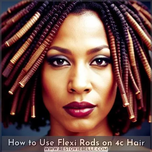 How to Use Flexi Rods on 4c Hair