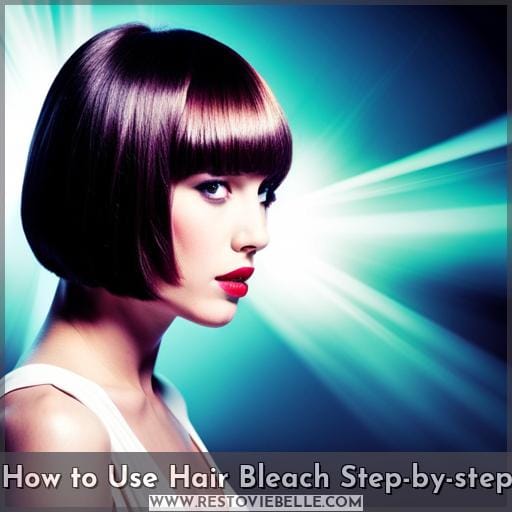 How to Use Hair Bleach Step-by-step