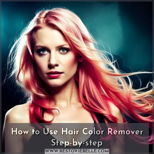 How to Use Hair Color Remover Step-by-step