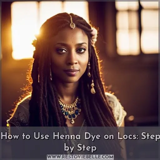 how to use henna dye on locs
