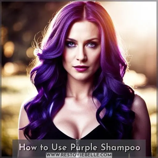 How to Use Purple Shampoo