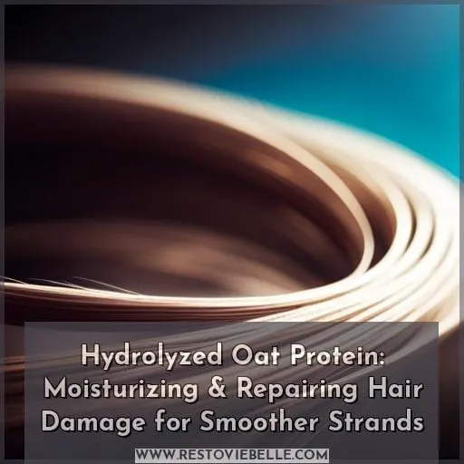 hydrolyzed oat protein for hair