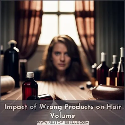 Impact of Wrong Products on Hair Volume