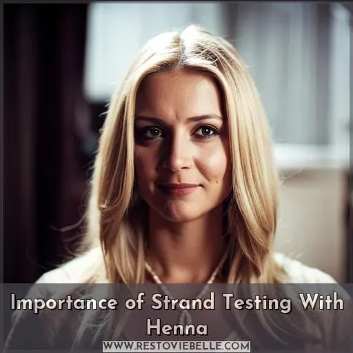 Importance of Strand Testing With Henna