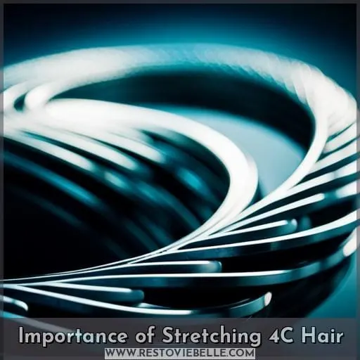 Importance of Stretching 4C Hair