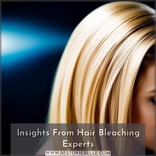 Insights From Hair Bleaching Experts