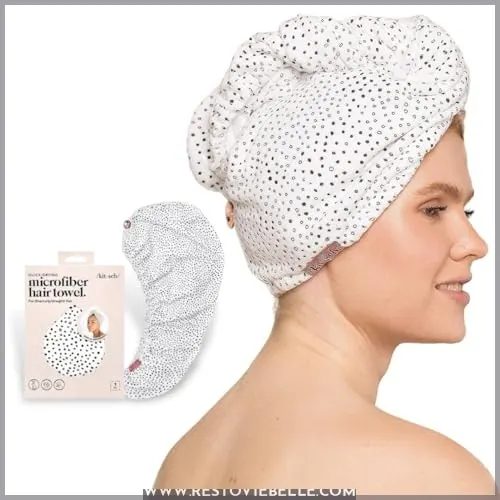 Kitsch Microfiber Hair Towel Wrap