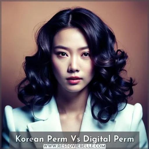 Korean Perm Vs Digital Perm