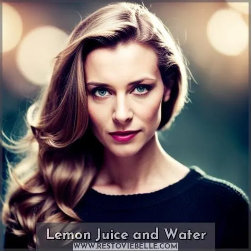Lemon Juice and Water