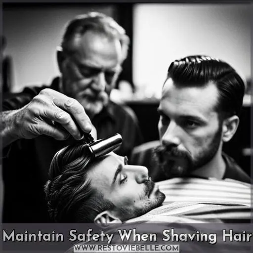 Maintain Safety When Shaving Hair