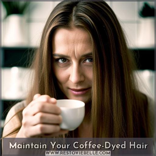 Maintain Your Coffee-Dyed Hair