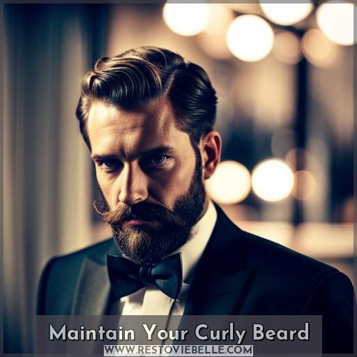 Maintain Your Curly Beard