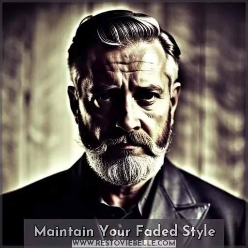 Maintain Your Faded Style