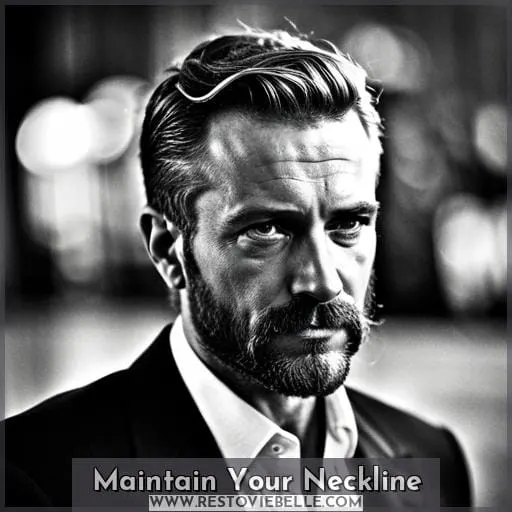 Maintain Your Neckline