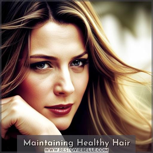 Maintaining Healthy Hair