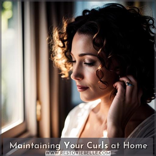 Maintaining Your Curls at Home