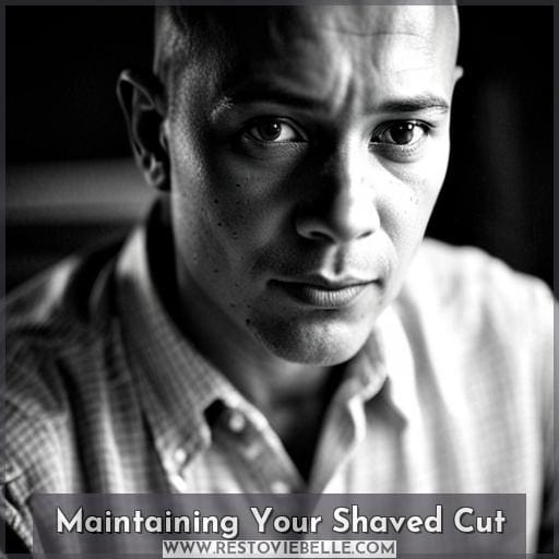 Maintaining Your Shaved Cut