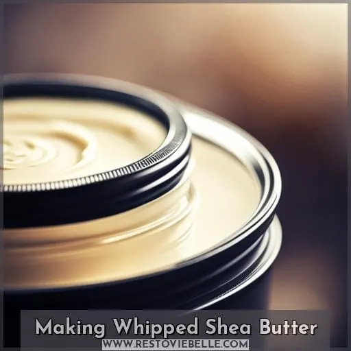 Making Whipped Shea Butter