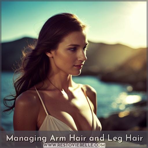 Managing Arm Hair and Leg Hair