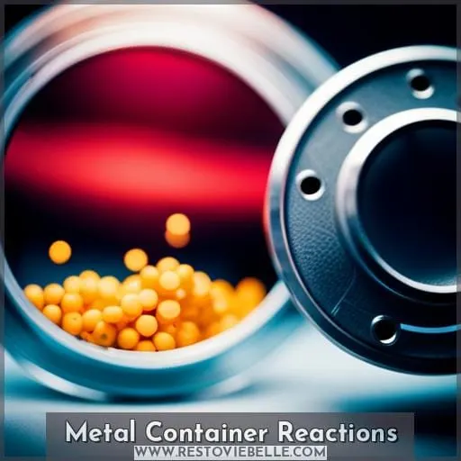 Metal Container Reactions