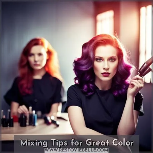Mixing Tips for Great Color