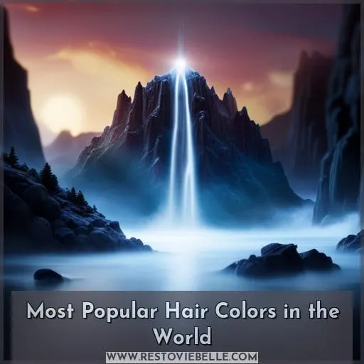 Most Popular Hair Colors in the World