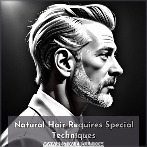 Natural Hair Requires Special Techniques